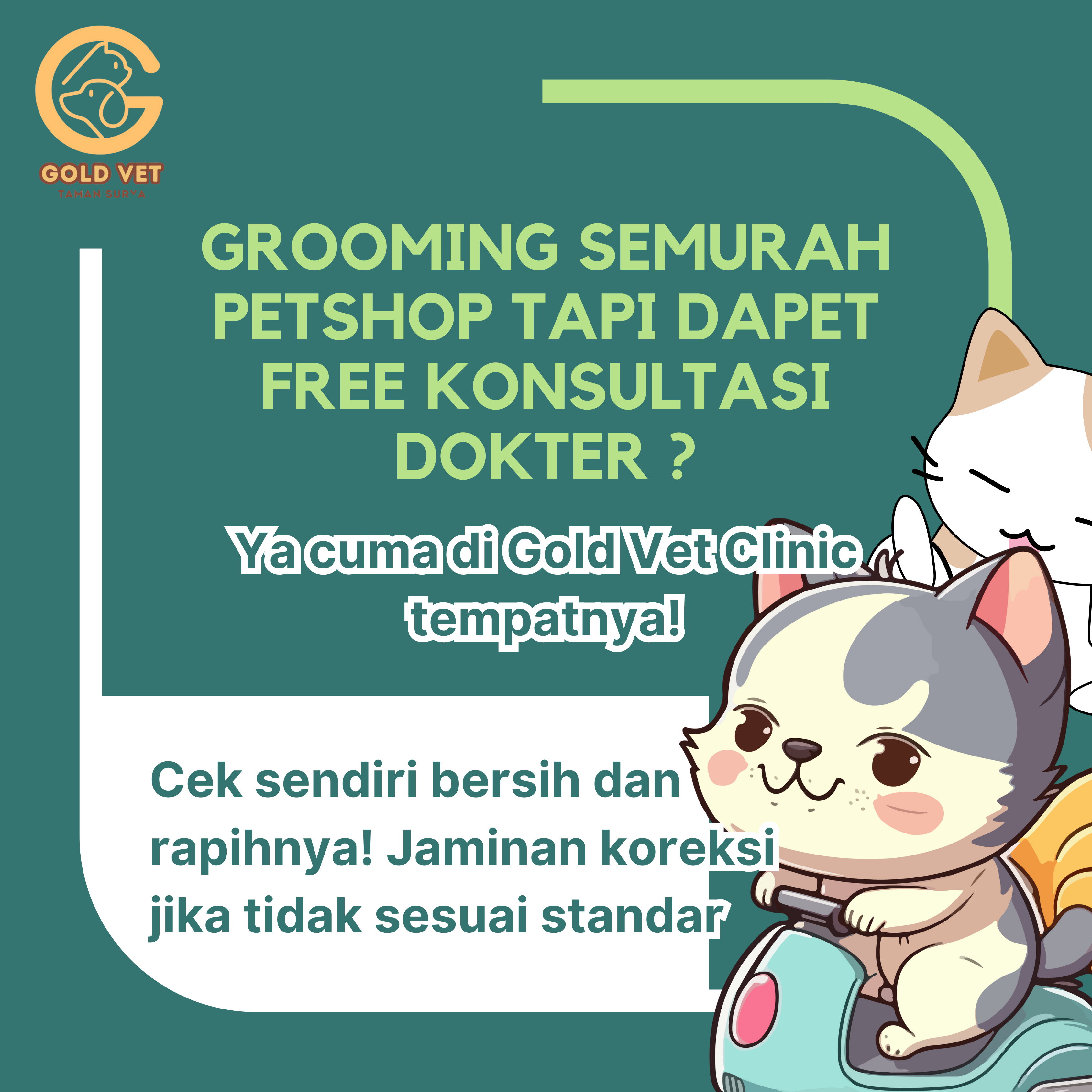 Grooming Hewan Murah